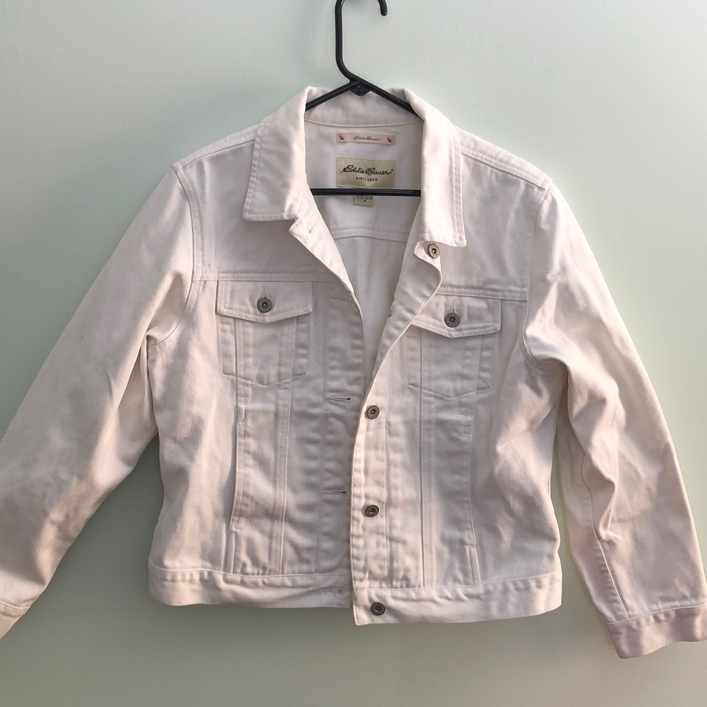 White Jean Jacket